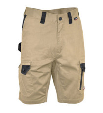 Pantaloncini Kediri Super Strech - taglia 52 - corda/nero - Cofra Pantaloncini Kediri Super Strech - taglia 52 - corda/nero - Cofra
