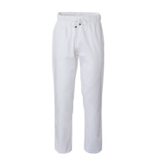 Pantalone cuoco Plutone - unisex - taglia L - bianco - Giblor's Pantalone cuoco Plutone - unisex - taglia L - bianco - Giblor's
