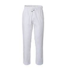 Pantalone cuoco Plutone - unisex - taglia L - bianco - Giblor's Pantalone cuoco Plutone - unisex - taglia L - bianco - Giblor's