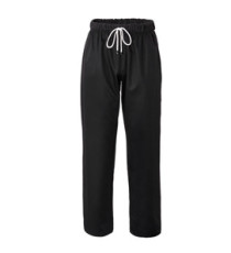 Pantalone cuoco Plutone - unisex - taglia M - nero - Giblor's Pantalone cuoco Plutone - unisex - taglia M - nero - Giblor's