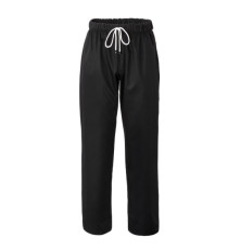 Pantalone cuoco Plutone - unisex - taglia M - nero - Giblor's Pantalone cuoco Plutone - unisex - taglia M - nero - Giblor's
