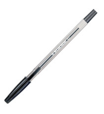 Penna a sfera con cappuccio - punta fine 0,7mm  - nero - Starline - conf.50 pezzi Penna a sfera con cappuccio - punta fine 0,7mm  - nero - Starline - conf.50 pezzi