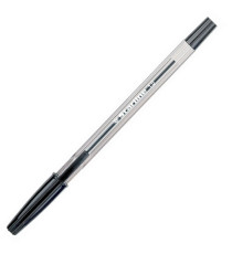 Penna a sfera con cappuccio - punta media 1,0mm - nero  - Starline -  conf. 50 pezzi Penna a sfera con cappuccio - punta media 1,0mm - nero  - Starline -  conf. 50 pezzi