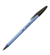 Penna a sfera con cappuccio Cristal Soft  - punta 1,2mm - nero - Bic - conf. 50 pezzi Penna a sfera con cappuccio Cristal Soft  - punta 1,2mm - nero - Bic - conf. 50 pezzi