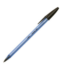Penna a sfera con cappuccio Cristal Soft  - punta 1,2mm - nero - Bic - conf. 50 pezzi Penna a sfera con cappuccio Cristal Soft  - punta 1,2mm - nero - Bic - conf. 50 pezzi