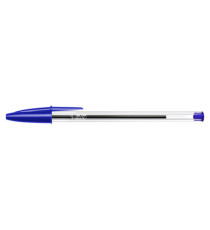 Penna a sfera Cristal - punta media 1,0mm - blu  - Bic - conf. 90+10 pezzi