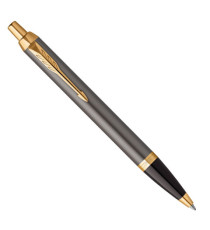 Penna a sfera IM Grey GT - punta M - grigio - Parker Penna a sfera IM Grey GT - punta M - grigio - Parker