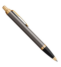 Penna a sfera IM Grey GT - punta M - grigio - Parker Penna a sfera IM Grey GT - punta M - grigio - Parker