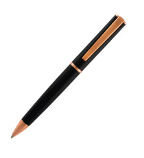 Penna a sfera Linea Impressa - punta M - nero/rosegold - Monteverde Penna a sfera Linea Impressa - punta M - nero/rosegold - Monteverde