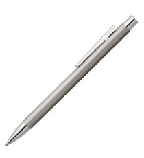 Penna a sfera Neo slim - punta M - fusto acciaio - Faber-Castell Penna a sfera Neo slim - punta M - fusto acciaio - Faber-Castell