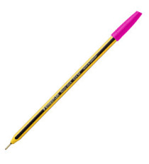 Penna a sfera Noris Stick - punta 1,0 mm - magenta - Staedtler - conf. 10 pezzi