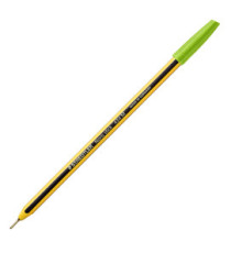 Penna a sfera Noris Stick - punta 1,0 mm - verde chiaro - Staedtler - conf. 10 pezzi