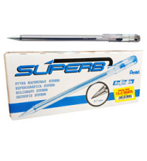 Penna a sfera Super B - punta 0,7 mm - blu - Pentel - promo pack 12+2 pezzi Penna a sfera Super B - punta 0,7 mm - blu - Pentel - promo pack 12+2 pezzi