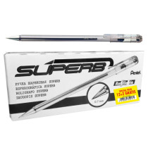 Penna a sfera Super B - punta 0,7 mm - nero - Pentel - promo pack 12+2 pezzi Penna a sfera Super B - punta 0,7 mm - nero - Pentel - promo pack 12+2 pezzi