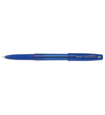 Penna a sfera Supergrip G con cappuccio - punta 1,0mm - blu  - Pilot