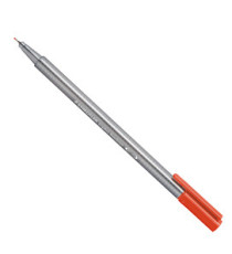 Penna Fineliner triplus  - tratto 0,30mm - rosso - Staedtler Penna Fineliner triplus  - tratto 0,30mm - rosso - Staedtler
