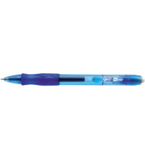 Penna gel a sfera a scatto Gelocity - punta 0,7mm - blu - Bic - conf. 12 pezzi