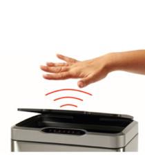 Pattumiera Alfred - con sensore apri & chiudi - 30 L - Perfetto Pattumiera Alfred - con sensore apri & chiudi - 30 L - Perfetto