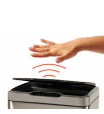 Pattumiera Alfred - con sensore apri & chiudi - 30 L - Perfetto Pattumiera Alfred - con sensore apri & chiudi - 30 L - Perfetto