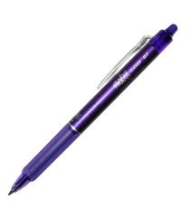Penna a sfera a scatto Frixionball Clicker - punta 0,7mm - viola - Pilot