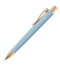 Penna a sfera a scatto Poly Ball - punta 0,7 mm - fusto sky blue - Faber-Castell