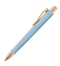 Penna a sfera a scatto Poly Ball - punta 0,7 mm - fusto sky blue - Faber-Castell