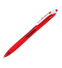 Penna a sfera a scatto Rexgrip Begreen - punta 0,7mm - rosso - Pilot Penna a sfera a scatto Rexgrip Begreen - punta 0,7mm - rosso - Pilot