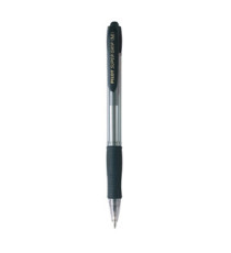 Penna a sfera a scatto Supergrip  - punta media 1,0mm - nero - pilot Penna a sfera a scatto Supergrip  - punta media 1,0mm - nero - pilot