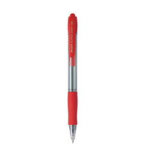 Penna a sfera a scatto Supergrip - punta media 1,0mm - rosso - pilot Penna a sfera a scatto Supergrip - punta media 1,0mm - rosso - pilot