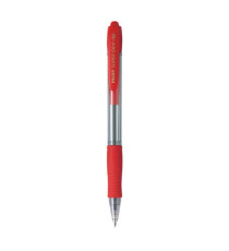 Penna a sfera a scatto Supergrip - punta media 1,0mm - rosso - pilot Penna a sfera a scatto Supergrip - punta media 1,0mm - rosso - pilot
