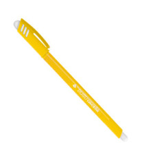 Penna a sfera cancellabile Cancellik - punta 1,0mm - giallo - Tratto Penna a sfera cancellabile Cancellik - punta 1,0mm - giallo - Tratto