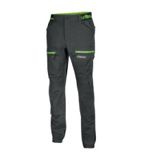 Pantalone da lavoro Horizon - taglia L - nero/verde - U-Power Pantalone da lavoro Horizon - taglia L - nero/verde - U-Power