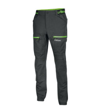 Pantalone da lavoro Horizon - taglia L - nero/verde - U-Power Pantalone da lavoro Horizon - taglia L - nero/verde - U-Power