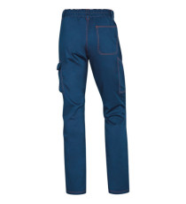 Pantalone da lavoro Panostrpa - sargia/poliestere/cotone/elastan - taglia M - blu/arancio - Deltaplus Pantalone da lavoro Panostrpa - sargia/poliestere/cotone/elastan - taglia M - blu/arancio - Deltaplus