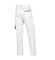 Pantalone da lavoro Panostyle M6PAN - taglia L - PE/cotone - bianco/grigio - Deltaplus Pantalone da lavoro Panostyle M6PAN - taglia L - PE/cotone - bianco/grigio - Deltaplus