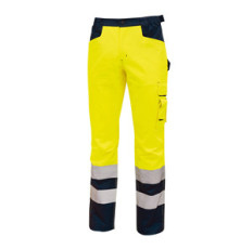 Pantalone invernale alta visibilità Beacon - giallo fluo - taglia XL - U-Power Pantalone invernale alta visibilità Beacon - giallo fluo - taglia XL - U-Power