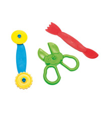 Pasta modellabile DiDò medio - DiDò - secchiello 8 salsicciotti con attrezzi