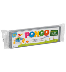 Pasta Pongo - panetto 350 gr - argento - Giotto Pasta Pongo - panetto 350 gr - argento - Giotto