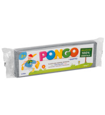 Pasta Pongo - panetto 350 gr - argento - Giotto Pasta Pongo - panetto 350 gr - argento - Giotto