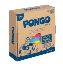 Pasta Pongo - panetto 350 gr - colori assortiti - Giotto - conf.12 pezzi Pasta Pongo - panetto 350 gr - colori assortiti - Giotto - conf.12 pezzi