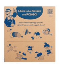 Pasta Pongo - panetto 350 gr - colori assortiti - Giotto - conf.12 pezzi Pasta Pongo - panetto 350 gr - colori assortiti - Giotto - conf.12 pezzi