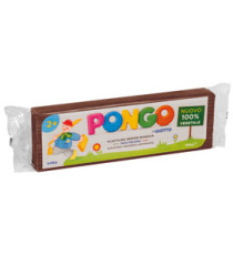 Pasta Pongo - panetto 350 gr - marrone - Giotto Pasta Pongo - panetto 350 gr - marrone - Giotto