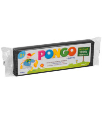 Pasta Pongo - panetto 350 gr - nero - Giotto Pasta Pongo - panetto 350 gr - nero - Giotto