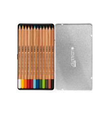 Pastelli Aquarell Rembrandt - 3,7 mm - colori assortiti - Lyra - astuccio metallo 12 pezzi Pastelli Aquarell Rembrandt - 3,7 mm - colori assortiti - Lyra - astuccio metallo 12 pezzi