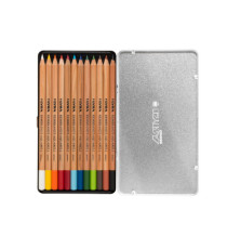 Pastelli Aquarell Rembrandt - 3,7 mm - colori assortiti - Lyra - astuccio metallo 12 pezzi Pastelli Aquarell Rembrandt - 3,7 mm - colori assortiti - Lyra - astuccio metallo 12 pezzi
