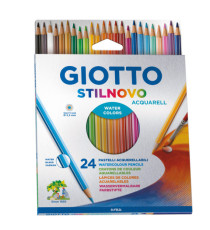 Pastelli Stilnovo Acquarell -  diametro mina 3,3 mm - Giotto - astuccio 24 pezzi