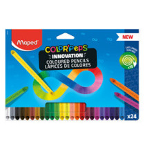 Pastello Color'Peps Infinity - colori assortiti - Maped - conf. 24 pezzi Pastello Color'Peps Infinity - colori assortiti - Maped - conf. 24 pezzi