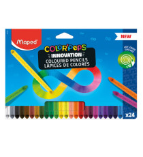 Pastello Color'Peps Infinity - colori assortiti - Maped - conf. 24 pezzi Pastello Color'Peps Infinity - colori assortiti - Maped - conf. 24 pezzi
