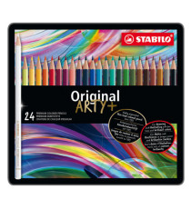 Pastello Original 8774 - tratto 2,50 mm - colori assortiti - Stabilo - astuccio in metallo 24 pezzi Pastello Original 8774 - tratto 2,50 mm - colori assortiti - Stabilo - astuccio in metallo 24 pezzi