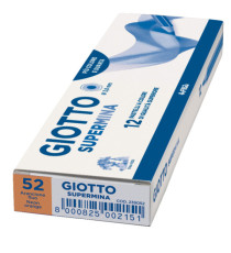 Pastello Supermina - mina 3,8 mm - arancio fluo 52 - Giotto Pastello Supermina - mina 3,8 mm - arancio fluo 52 - Giotto